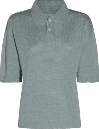 Maison Margiela T-Shirts And Polos Blue And Green-Donna