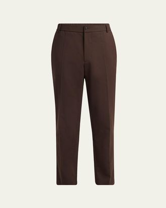 【関税＆送料込み】Moncler Straight Gabardine Trousers Moncler - Cotton gabardine trousers Beige - The Corner