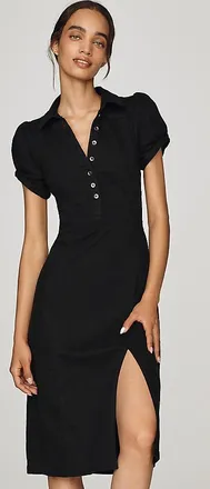 Pilcro Rebekah Denim Slim Midi Dress