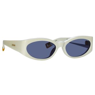 Jacquemus Sunglasses, female, White, 55 MM, Sunglasses