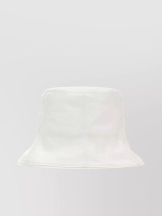 Helen Kaminski bucket hat cotton stitched detailing