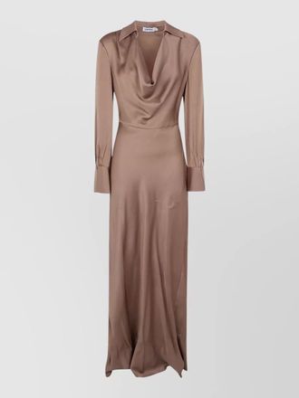 SIMKHAI adelle long sleeve maxi dress