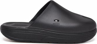 Suicoke Black Minimalist Slip-On Rubber Sabots