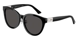 Jimmy Choo London JC5032D Asian Fit 500087 Womens Sunglasses Black Size 55