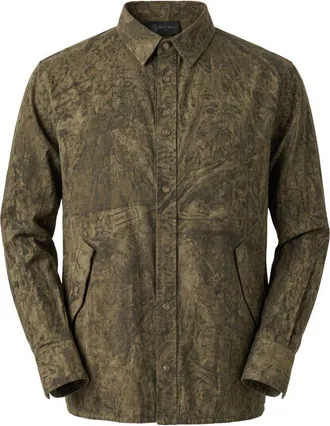Mr & Mrs Italy Green Viscose Mens Mens Shirt