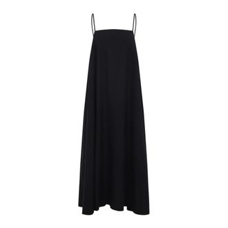 STUDIO NICHOLSON Maxi Dresses, female, Black, Size: S Achille Long Dress