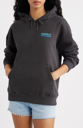 Rip Curl Ocean Break Heritage Hoodie in Hawaii Washed Black at Nordstrom, Size Xx-Small