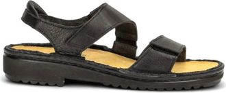 Naot Womens Enid Sandal In Black Matte Leather