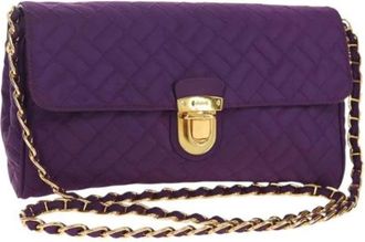 Prada Pre-owned Nylon Cross Body Bag - Dames - Vintage Schoudertas - Paars - ONE Size - Nylon - Vintage