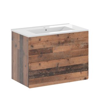 Vicco Conjunto De Muebles De Ba&ntilde;o Izan, Estilo Antiguo, 2 Piezas