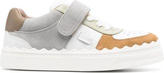 Chlo&eacute; Grijze Sneakers met Lage Hak - Dames - Sneakers - Veelkleurig - 36 EU - Schoenen