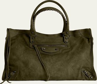 Balenciaga Mens Large Le City Tote Bag
