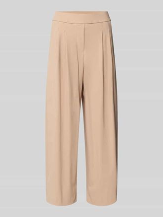 Raffaello Rossi Raffaello Rossi Hose mit gelegten Falten Modell MAYLA 6/8 JOGG in Taupe, Gr&ouml;&szlig;e 32