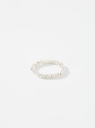 Simons Womens Metallic bead toe ring