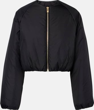 Alaia Alaïa Puffer cropped jacket