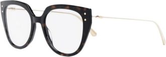 Dior Ladies Black Square Eyeglass Frames MISSDIOROB4I 2200