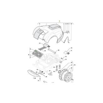 STIGA Sports Conjunto De Tapa Ar1 500 Original Stiga - 112600240/0