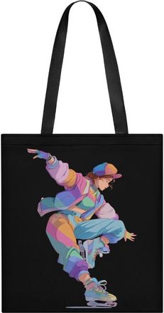 Generic Ice Skaters (1) Tote Bag for Women Men Shoulder Bags Purses Pouch Handbags