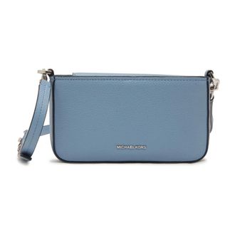 Michael Kors Cross Body Bags, female, Blue, ONE SIZE, Bryant Small Convertible Xbody Pouchette