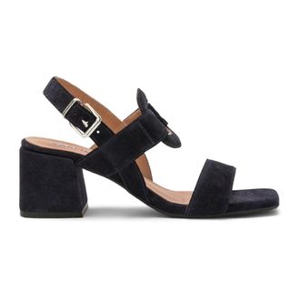 Carmens Schoenen, Dames, Blauw, 40 EU, Leer, Carry Circle Sandal