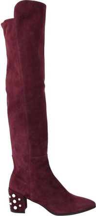 Stuart Weitzman Womens Suede Knee High Boot