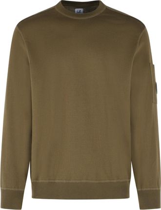 C.P. Company Gr&uuml;ner Baumwollpullover