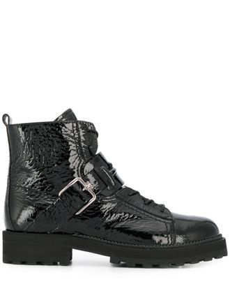 Tod's Gevechtslaarzen - Zwart