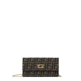 Fendi Dames, Tassen, Bruin, Maat: ONE Size