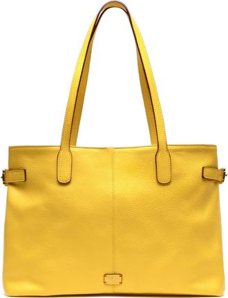 Frances Valentine Large Amalie Leather Tote in Canary at Nordstrom
