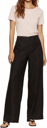 Sanctuary Marine Wide Leg Pant In Black
