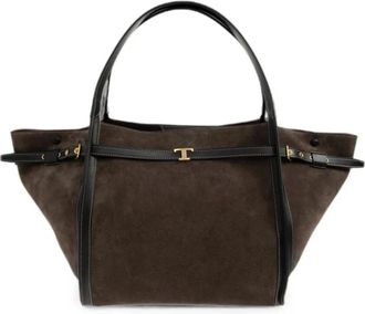 Tod's Tassen, Dames, Bruin, ONE Size, Tote Bags