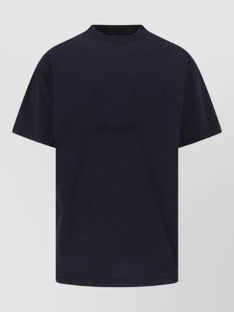 Balenciaga crew neck cotton jersey short sleeve t-shirt