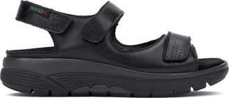 Mephisto Moderne Design Dames Sandaal - Dames - Sandalen - Zwart - 36 EU - Leer - Schoenen