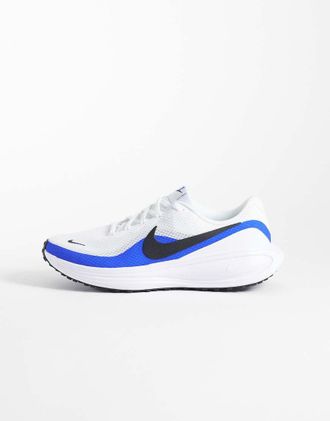 Nike Revolution 8 sneakers bianche e blu-Bianco