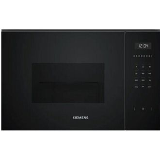 SIEMENS Microondas. 38 Cm. 900 W (grill De 1,20 Kw). Funci&oacute;n Humidclean. Pantalla Blanca. Negro. - Be555lmb1 - Siemens