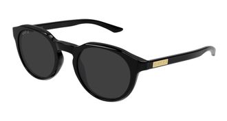 Gucci Grey Round Mens Sunglasses GG2079S 001 48