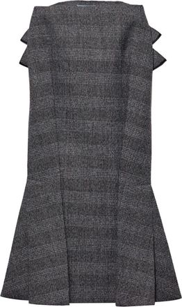 Prada Asymmetric Skirt - Womens - Wool
