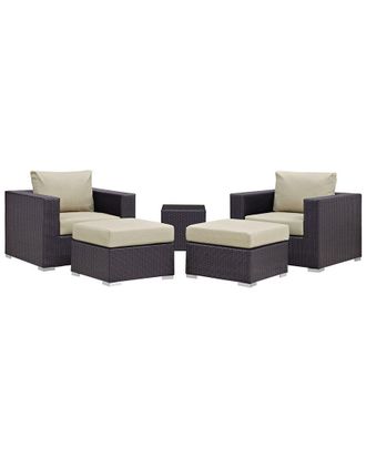 ModWay Convene 5-Piece Outdoor Patio Sectional Set