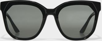 Simons Womens Georgina square sunglasses