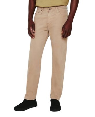 AG - Adriano Goldschmied Mens Slim Straight Leg Pants In Silk Bamboo