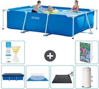 Intex Piscina Con Estructura Rectangular - 300x200x75 Cm - 7-piezas S92