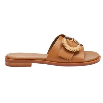 Frau Ciabatta - female - Frau - Sliders - Brown - 4 UK - Shoes