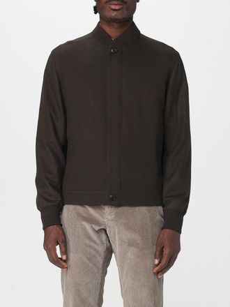 Ermenegildo Zegna Bomber Zegna con bottoni automatici in cashmere