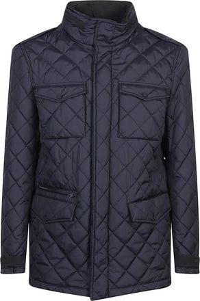 Herno Field Jacket - Heren - Winterjassen - Blauw - 2XL - Jassen