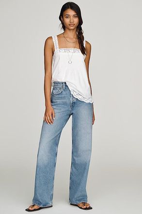 A Gold E Vintage Loose High-Rise Wide-Leg Jeans