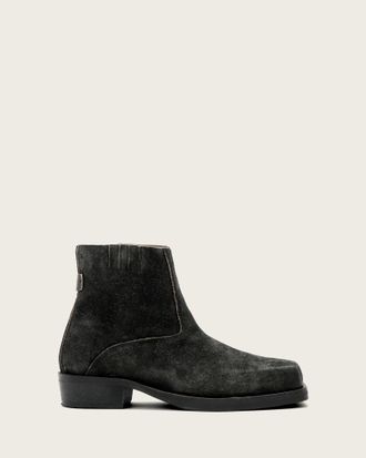 AllSaints Leather Orla Leather Boots, Size: UK 10/US 11/EU 44