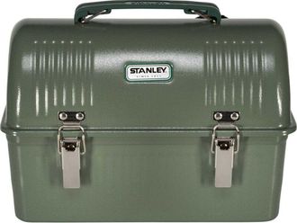 Stanley Classic Lunch Box 9.5L Hammertone Green - Scatola per il pranzo in acciaio inox con manico - Contenitore per alimenti senza Bpa - Pu&ograve; contenere una