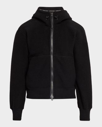 Canada Goose Men & apos;s Chilliwack Fleece Hooded Bomber Jacket