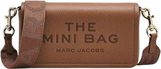 Marc Jacobs The Leather Mini Bag - Dames - Schoudertassen - Bruin - ONE Size - Leer - Tassen