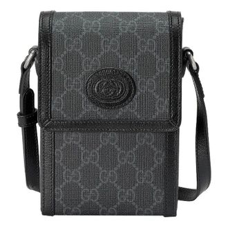 Gucci GG Supreme Mini Shoulder Bag Black 699402-92TCF-1000